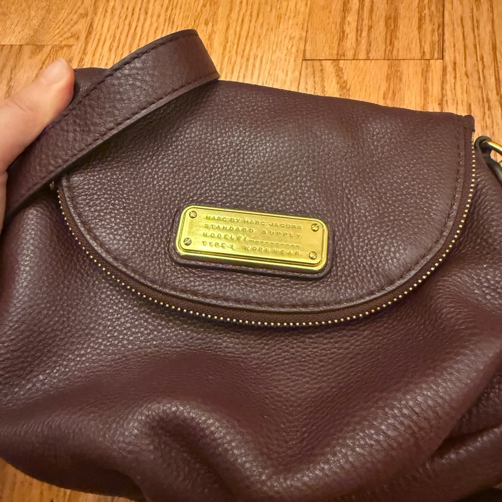 Marc Jacobs Deep Burgundy Crossbody Bag - Picture 3 of 4